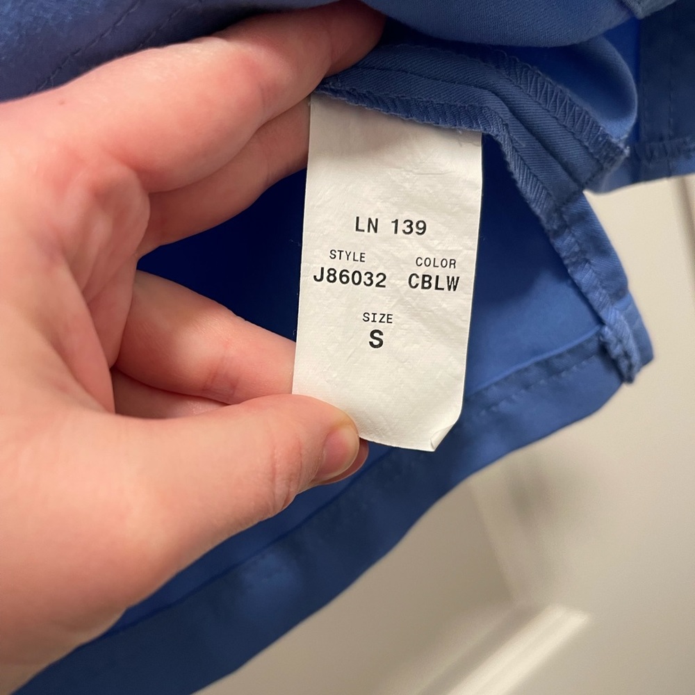 Jaanuu One Pocket Ceil Blue Scrub Top Medical Nursing Healthcare - size S - Picture 4 of 7